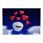 Carte postale Porté par l'amour – Tassen Carte postale Porté par l'amour – Tassen
