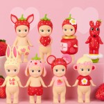 Figurine Sonny Angel Strawberry Love � Mini figurine surprise �