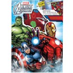 Planche de stickers et scnes  dcorer Avengers