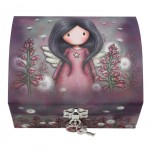 Boîte à bijoux avec cadenas Gorjuss Little Wings Boîte à bijoux avec cadenas Gorjuss Little Wings