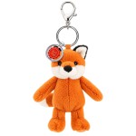Porte-cl�s peluche renard Keel Toys Enchanted World 14 cm