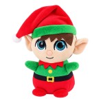 Mini peluche elfe de No�l Motsu Christmas 10 cm