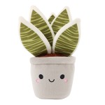 Peluche plante en pot Sansevieria Jardin botanique 19 cm