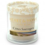 Petite bougie heart and home ctes sauvages