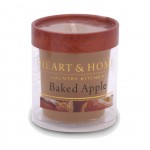 Petite bougie heart and home pomme cannelle