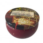 Bougie en boite métal Heart and Home Noël au coin du feu Bougie en boite métal Heart and Home Noël au coin du feu