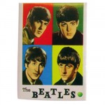 Petit magnet mtallique Beatles