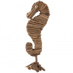 Figurine Hippocampe en bois flott