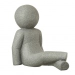 Figurine P'tit Maurice Gris Allongé Figurine P'tit Maurice Gris Allongé