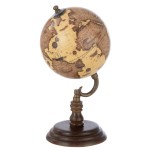 Dcoration Globe Terrestre brun 25 cm