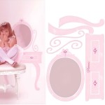 Maxi Sticker Deco Disney Princesse miroir