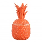 Boite en forme d'Ananas déco en céramique 32 cm Boite en forme d'Ananas déco en céramique 32 cm