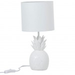 Lampe Ananas en résine Blanche Lampe Ananas en résine Blanche