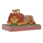 Figurine de collection Disney Simba et Mufasa