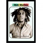 Miroir rectangulaire sérigraphié Bob Marley