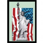Miroir statue of liberty USA