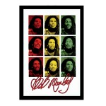Miroir rectangulaire srigraphi bob marley
