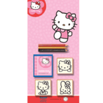 Set de 3 tampons Hello Kitty