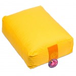 Épais coussin Jaune méditation et yoga Chakra 3 Épais coussin Jaune méditation et yoga Chakra 3