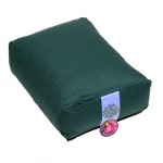 Épais coussin vert méditation et yoga Chakra 4 Épais coussin vert méditation et yoga Chakra 4