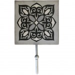 Petit porte torchons Gris en bois  suspendre