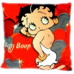 Petit coussin Betty Boop pin up