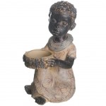 Décoration Enfant africain 20 cm Décoration Enfant africain 20 cm