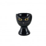Coquetier en céramique le Petit Chat Noir