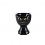 Coquetier en cramique le Petit Chat Noir