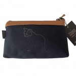 Pochette  maquillage Chat Quibe - Fabrication Franaise