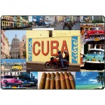 Surface de dcoupe Cuba en verre 28.5 x 20 cm