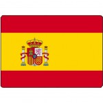 Surface de dcoupe Espagne en verre 28.5 x 20 cm