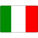 Surface de dcoupe Italie en verre 28.5 x 20 cm