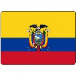 Surface de dcoupe Colombie en verre 28.5 x 20 cm