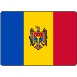 Surface de dcoupe Moldavie en verre 28.5 x 20 cm