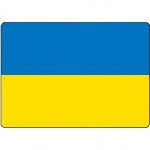 Surface de dcoupe Ukraine en verre 28.5 x 20 cm