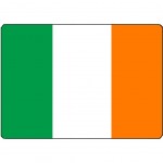Surface de dcoupe Irlande en verre 28.5 x 20 cm