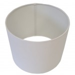 Abat-jour cylindrique Blanc 25 cm