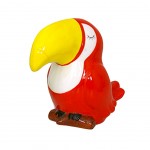 Tirelire TOUCAN Rouge 12 cm Tirelire TOUCAN Rouge 12 cm