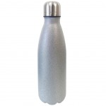 Bouteille Thermos Argent en inox - by Cbkreation