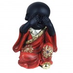 Statuette en résine Moine Bouddhiste - Ne pas voir Statuette en résine Moine Bouddhiste - Ne pas voir