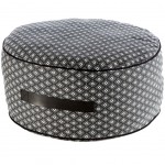 Épais coussin de sol en coton 45 x 45 x 20 cm - Noir Épais coussin de sol en coton 45 x 45 x 20 cm - Noir