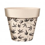 Cache Pot Feuilles en Bambou Cache Pot Feuilles en Bambou