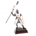 Statuette templier en résine - Modèle 2 Statuette templier en résine - Modèle 2