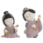 Set de 2 figurines Geisha
