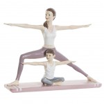 Statuette Yoga Maman et Enfant