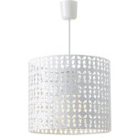 Lustre de Mtal blanc