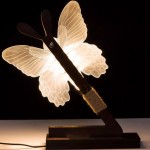 Luminaire en forme de Papillon - led et usb