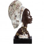 Statuette Buste africaine 31 cm Statuette Buste africaine 31 cm