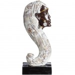 Statuette Buste africaine 34 cm